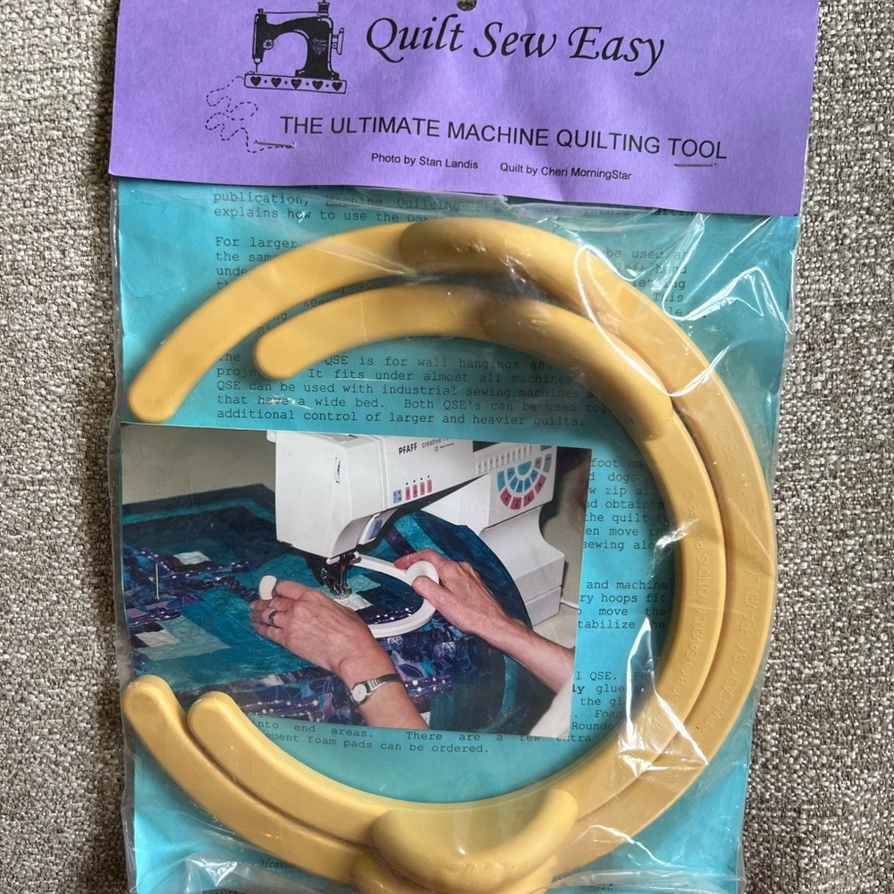 Machine Quilting Tool.